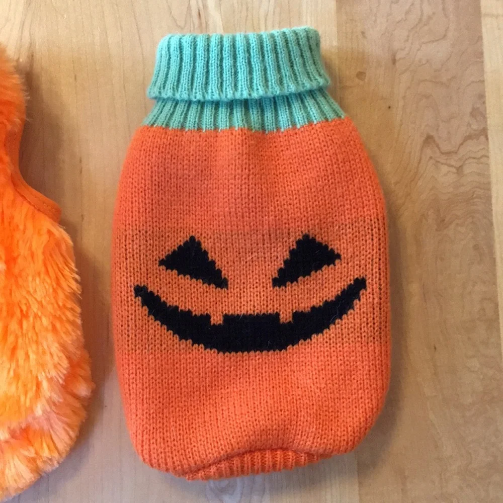 Halloween 🎃 Pumpkin Dog Sweaters XS